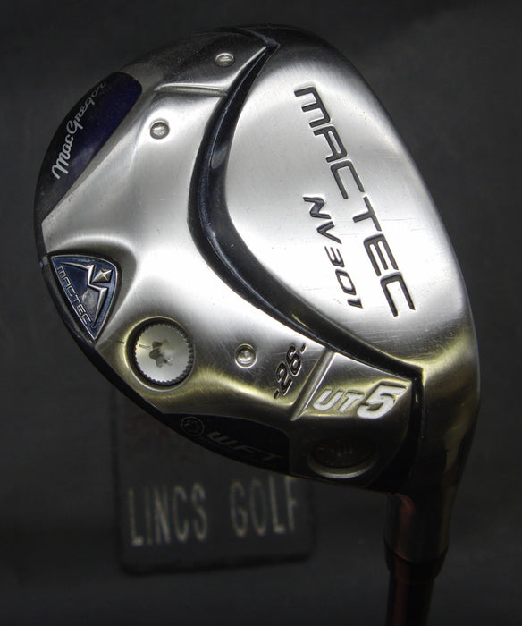 MacGregor MACTEC NV301 26° 5 Hybrid Regular Graphite Shaft MACTEC Grip