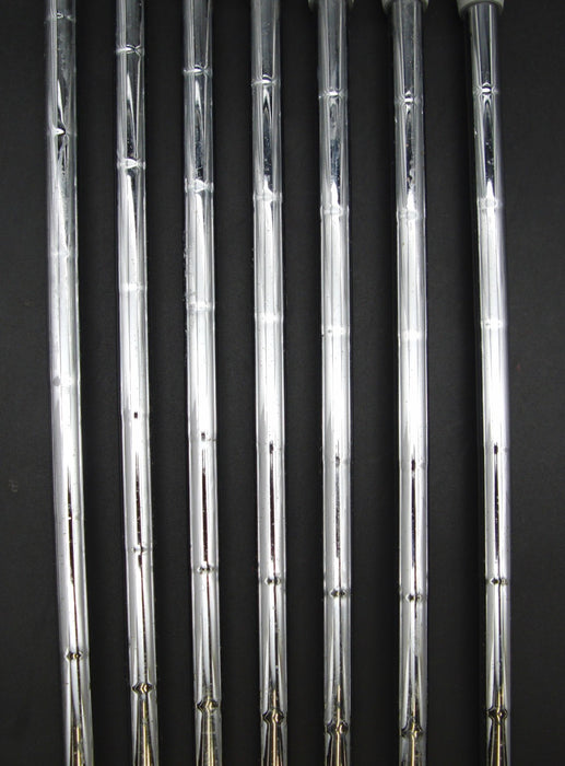 Set of 7x TaylorMade R9 Forged Irons 4-PW Regular Steel Shafts Golf Pride Grips