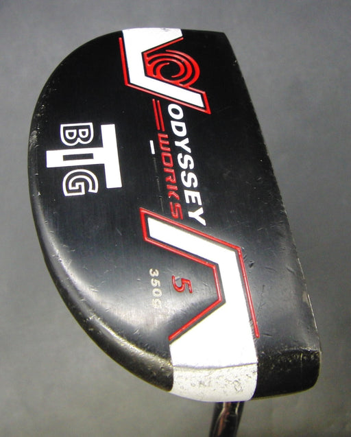 Odyssey Works Big T Putter Coated Steel Shaft 84.5cm Length Psyko Grip