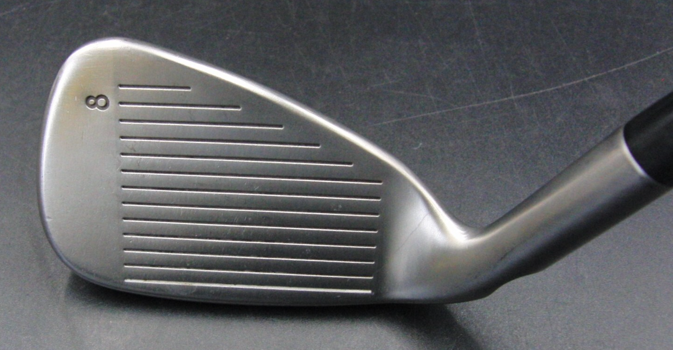 Ping G Series White Dot 8 Iron AWT 2.0 Stiff Flex Steel Shaft Ping Grip