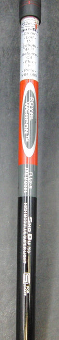 Royal Weapon Sho Bu 1 Driver Regular Graphite Shaft Chaucer Grip (Dent)