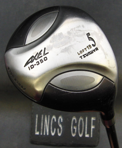 Axel Tsuruya ID-350 19° 5 Wood Seniors Graphite Shaft Black Grip