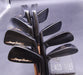 Set of 9x Chicago Classic Irons 3-SW Hickory Shafts Rite Grips