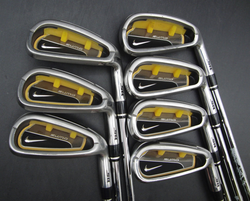 Set of 7x Nike SQ Sumo Irons 4-PW Regular Steel Shafts Nike Grips