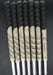 Set of 7x Adams Idea Pro a12 4-PW Irons Stiff Steel Shafts Golf Pride Grips