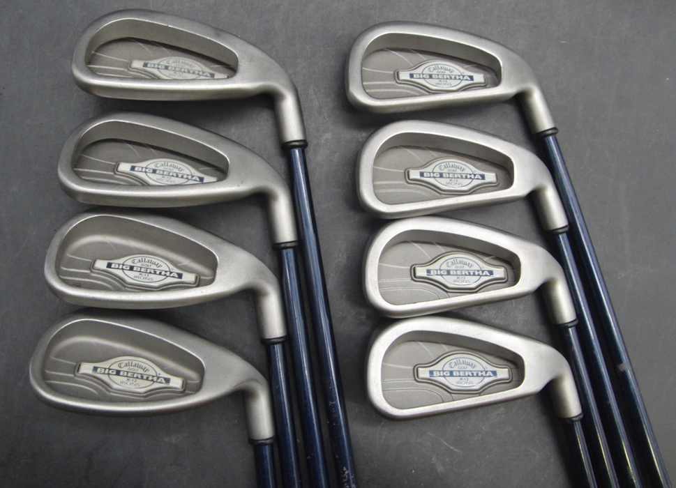 Set of Callaway Big Bertha X-12 4-SW+ Callaway Driver+ 4 Wood+ 5 Wood+ Putter*