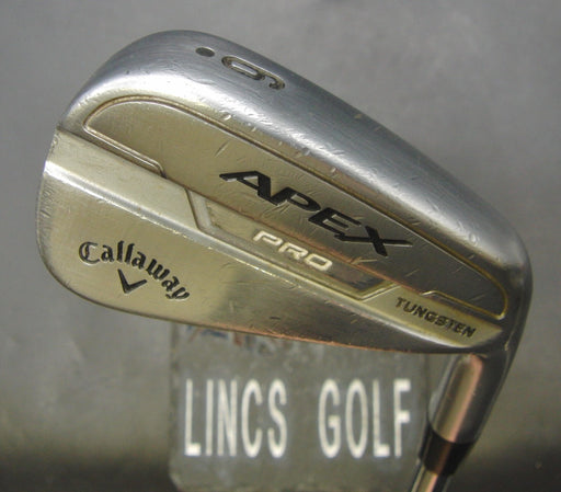 Callaway Apex Pro Forged 6 Iron Stiff Steel Shaft Golf Pride Grip