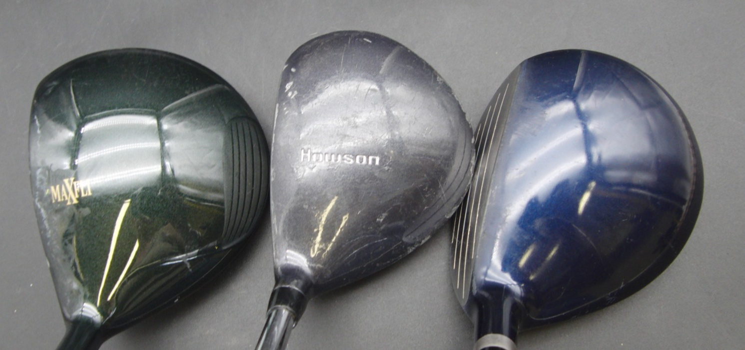 Set Of Ping Eye 2 Red Dot 3-PW Irons + Dunlop Driver + 3 + 5 Wood + Putter