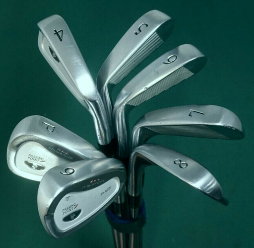 Set of 7 x Miura Giken Passing Point PP-9001 Irons 4-PW Regular Steel Shafts