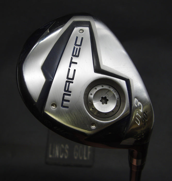 MacGregor Mactec WFT 20° 3 Hybrid Stiff Graphite Shaft Mactec Grip
