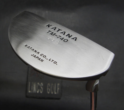 Katana TM-740 PT-2 Putter Steel Shaft 87cm Length Katana Grip