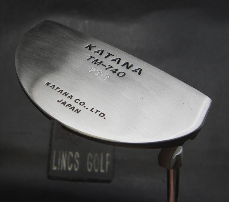 Katana TM-740 PT-2 Putter Steel Shaft 87cm Length Katana Grip