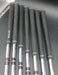 Set of 7x TaylorMade Burner Japanese Model 5-PW + AW Irons Stiff Steel Shafts