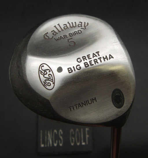 Ladies Callaway War Bird Great Big Bertha S2H2 5 Wood Ladies Graphite Shaft