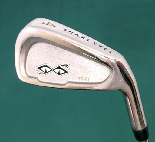 Snake Eyes FC-01 4 Iron Regular Steel Shaft Gecko-Tac Grip