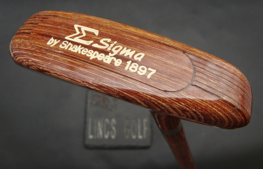 Sigma by Shakespeare 1897 Putter 84cm Length Steel Shaft with Grip