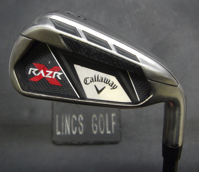 Callaway RAZR X 6 Iron Regular Graphite Shaft Callaway Grip