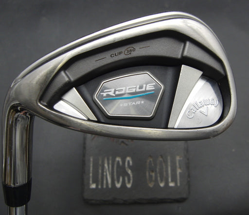 Left-Handed Callaway Rogue Star 8 Iron Stiff Steel Shaft Golf Pride Grip