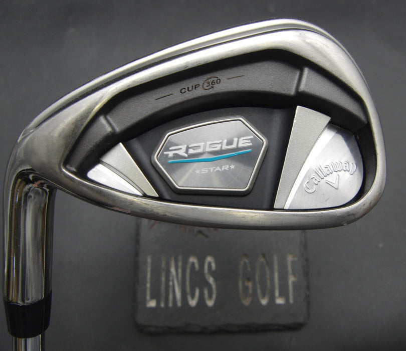 Left-Handed Callaway Rogue Star 8 Iron Stiff Steel Shaft Golf Pride Grip