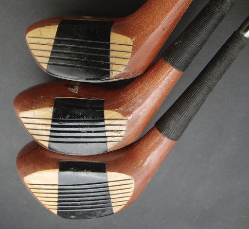 Set of 3 Macgregor The Texan Driver + 3 + 5 Wood Regular Steel Shafts
