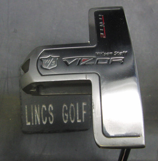 Wilson Staff Vizor Level2 Putter Steel Shaft 87cm Length Wilson Staff Grip*