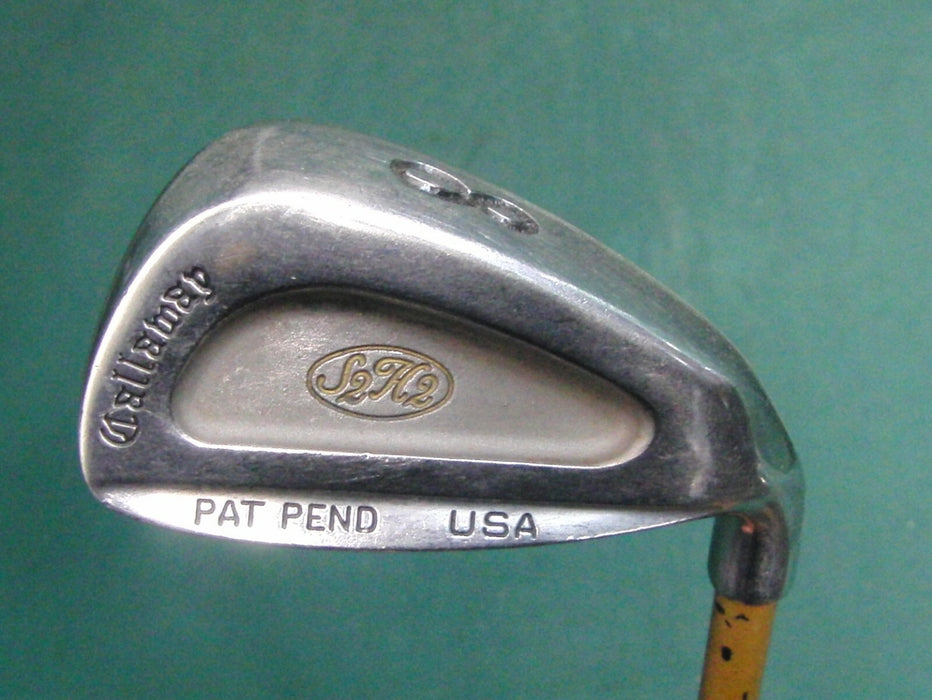 Callaway S2H2 USA 8 Iron Stiff Graphite Shaft Golf Pride Grip