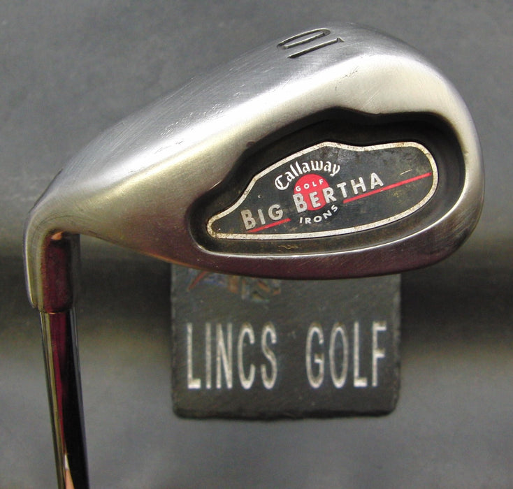 Left-Handed Callaway Big Bertha 10 Iron Uniflex Steel Shaft Callaway Grip