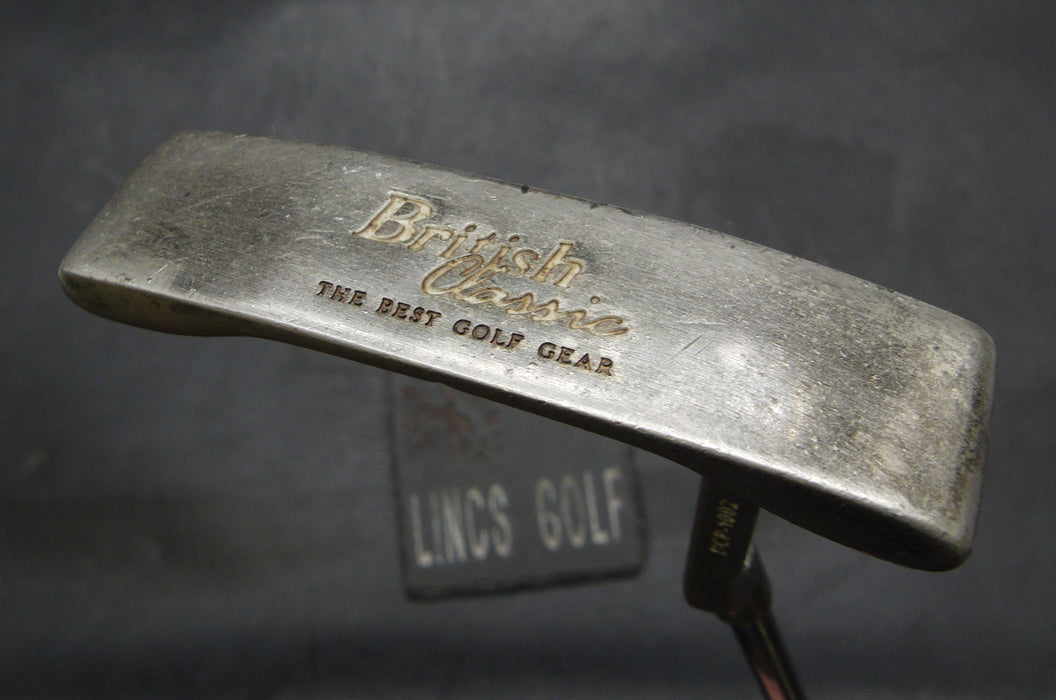 British Classic BCP-1002 Putter Steel Shaft 87cm Length West Golf Grip