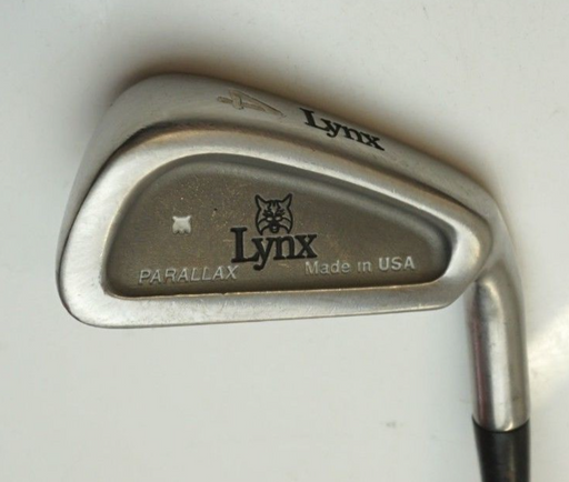 Lynx Parallax 4 Iron Lynx Stiff Flex Steel Shaft Golf Pride Grip
