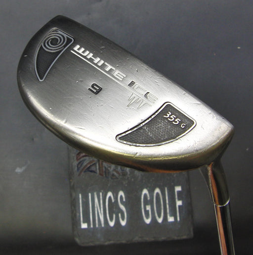 Odyssey White Ice 9 355g Putter 86.5cm Playing Length Steel Shaft PSYKO Grip