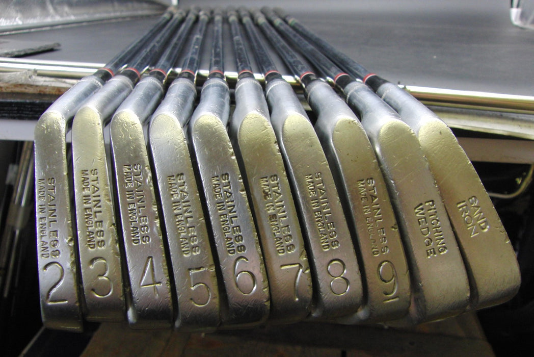 Set of 10x Left-Handed Slazenger Plus 2-SW Irons Regular Steel Shafts
