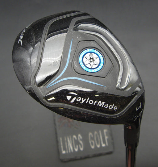 TaylorMade JetSpeed Black 22° 4 Hybrid Regular Graphite Shaft Black Grip*