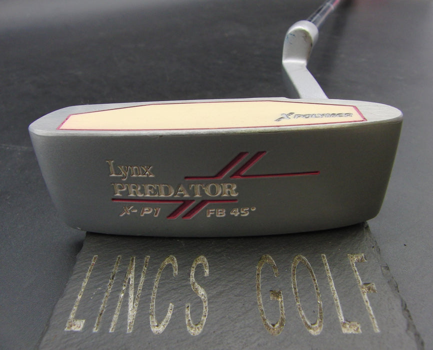 Lynx Predator X Polymer X-P1 Putter Steel Shaft 84cm Length Lynx Grip