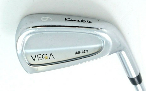 Vega RAF 901i Kyoei Golf 6 Iron Regular Steel Shaft Iomic Grip