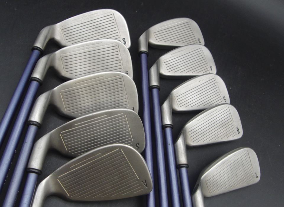 Set of Callaway Big Bertha Irons 3-SW+AW+Callaway Driver +3 + 4 Wood + Putter
