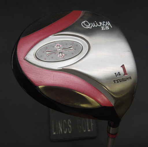 Ladies TSURUYA Quincy ES 14° Driver Ladies Graphite Shaft Quincy Grip