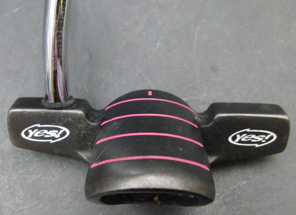 Yes C-Groove Putter Steel Shaft 81.5cm Length Psyko Grip + HC