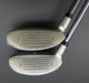 Set of 2 Ladies PRGR Zoom C 4+5 Hybrids Ladies Graphite Shafts Mixed Grips