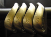 Set of 4 x Stix CF II Irons 8-SW Stiff Steel Shafts Avon Grips