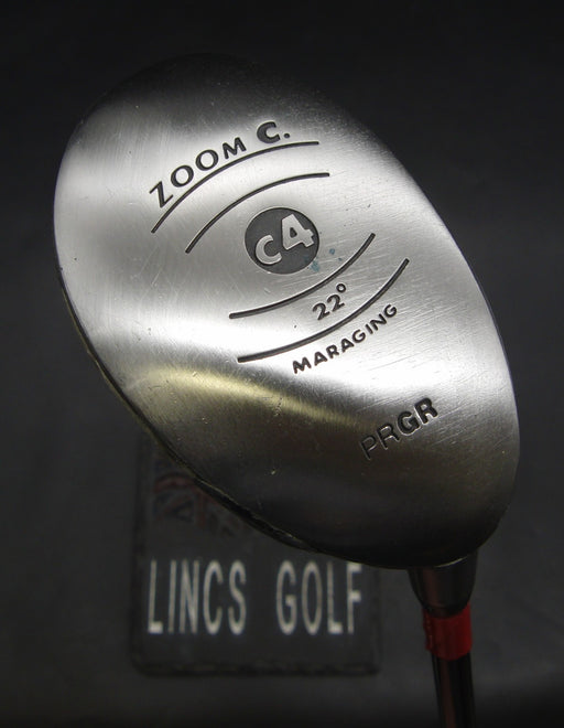 PRGR Zoom C4 Maraging 22° 4 Hybrid Regular Graphite Shaft GolfPride Grip