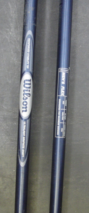 Set of 2 Wilson Reflex 3+4 Hybrids Regular Graphite Shafts & Wilson H/C