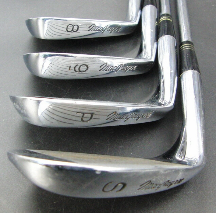 Vintage Ladies Set of 9 x MacGregor Synchrlite Irons 3-SW Ladies Steel Shafts