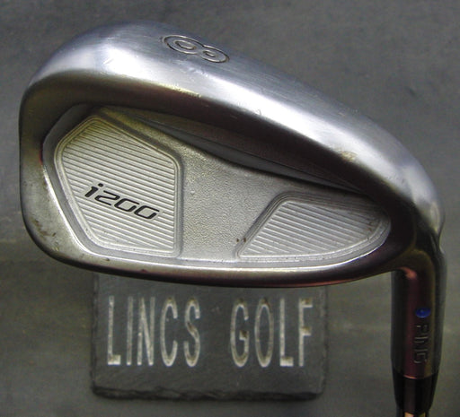 Ping i200 Blue Dot 8 Iron Extra Stiff Steel Shaft Golf Pride Grip