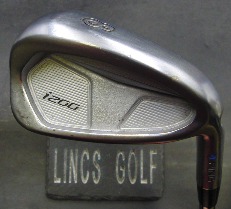 Ping i200 Blue Dot 8 Iron Extra Stiff Steel Shaft Golf Pride Grip
