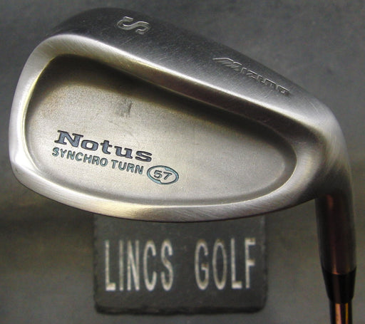 Mizuno Notus Synchro Turn Sand Wedge Regular Steel Shaft Black Grip