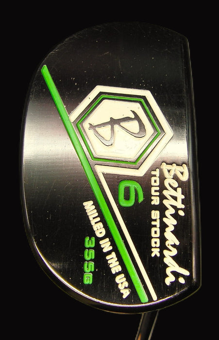 Bettinardi Tour Stock 6 Putter Steel Shaft 87cm Length Golf Pride Grip*