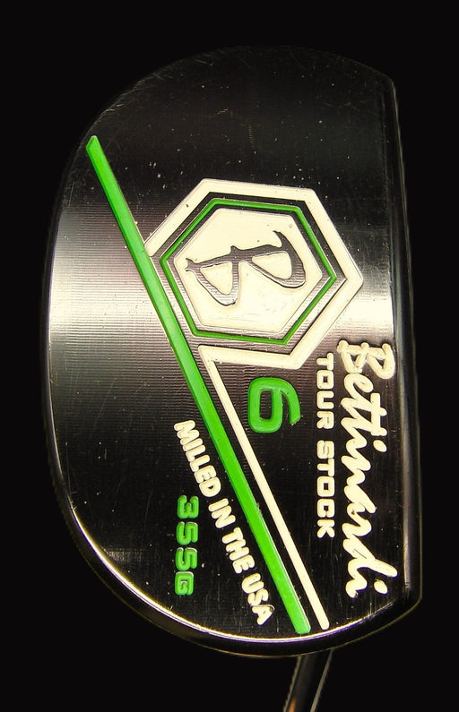 Bettinardi Tour Stock 6 Putter Steel Shaft 87cm Length Golf Pride Grip*