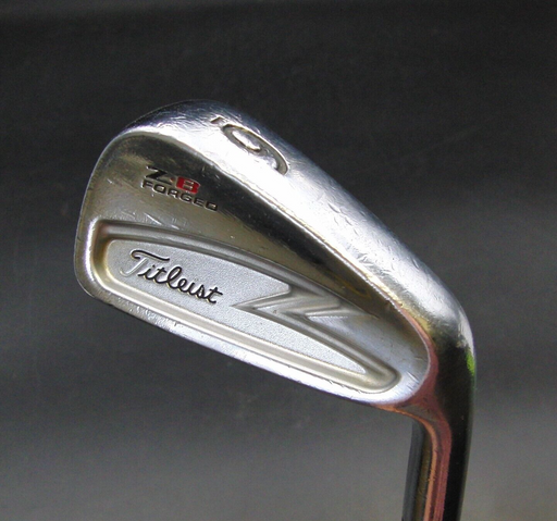 Titleist ZB Forged 6 Iron Stiff Flex Steel Shaft Golf Pride Grip