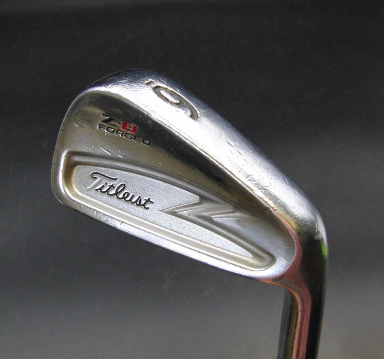 Titleist ZB Forged 6 Iron Stiff Flex Steel Shaft Golf Pride Grip