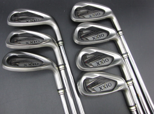 Set of 7x XXIO Next Future Tech 5-SW Irons Regular Steel Shafts XXIO Grips
